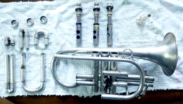Besson Cornet CLASS A in parts